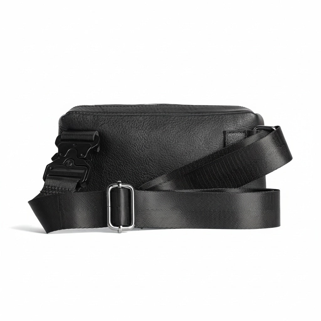 URSURPADOR | CROSSBODY LAMBSKIN BLACK.