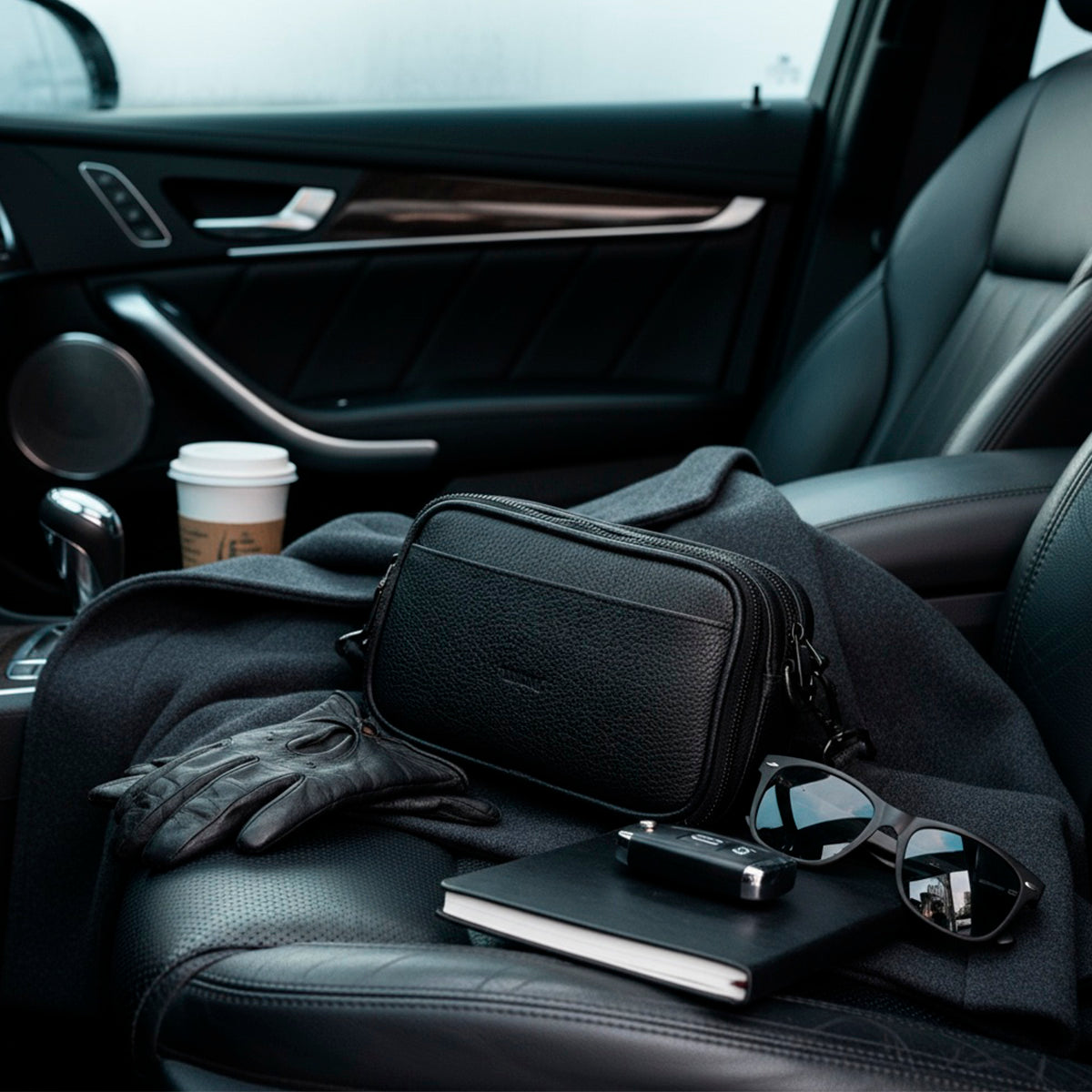 ARCONTE | NECESER BLACK CAVIAR.