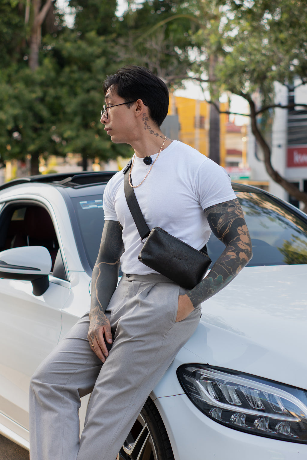 URSURPADOR | CROSSBODY LAMBSKIN BLACK.